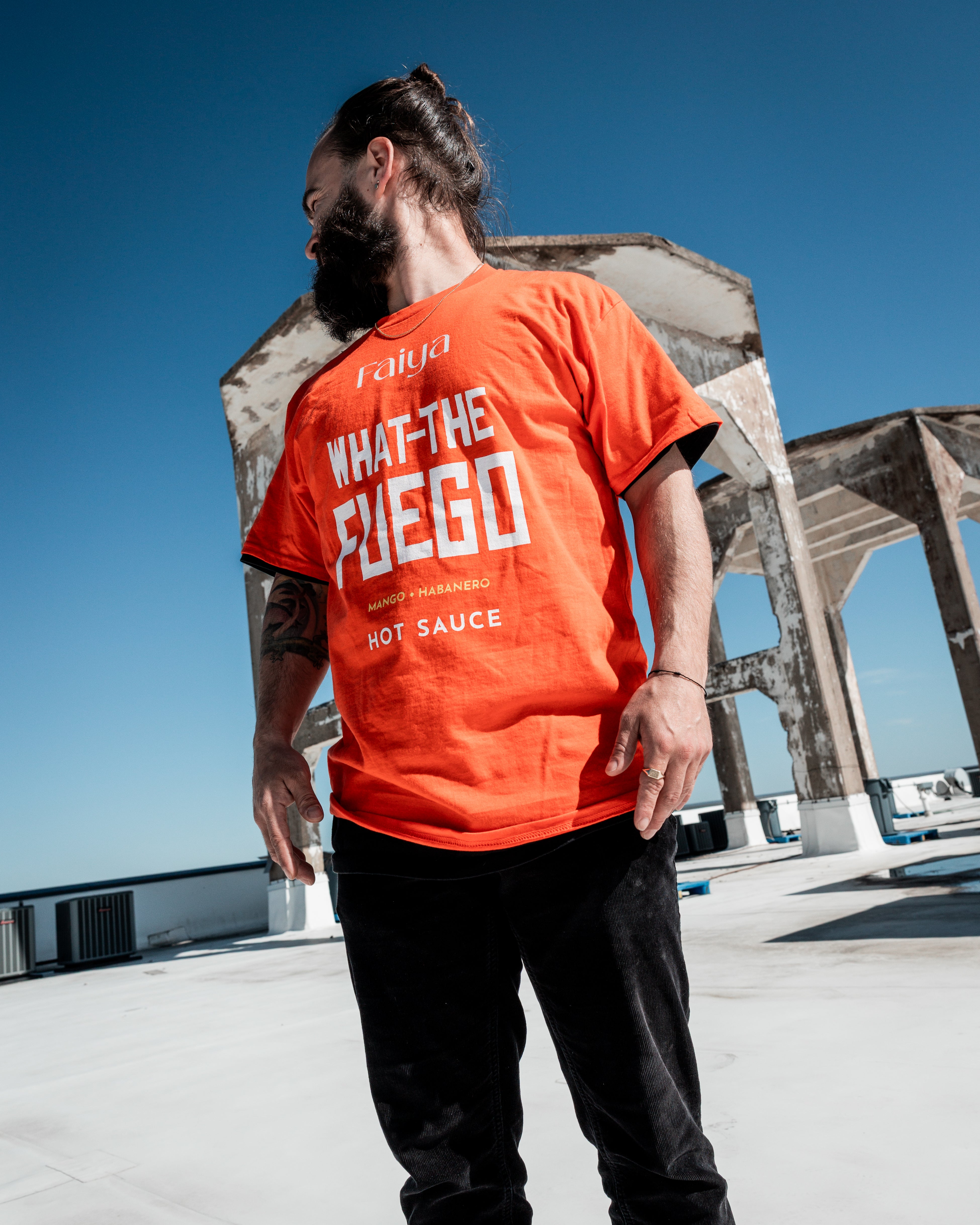 What The Fuego - Fuego Orange Shirt – FAIYA