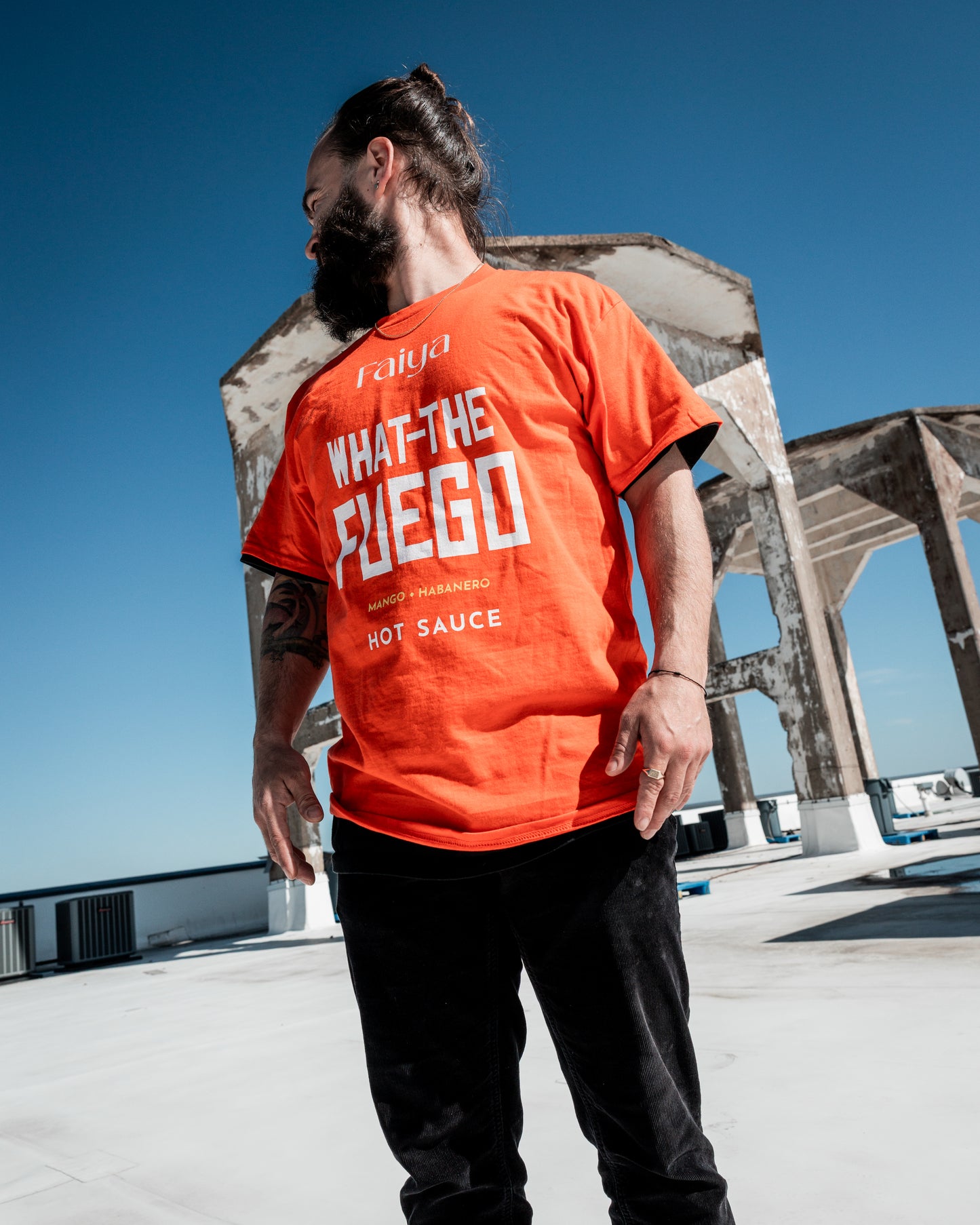 What The Fuego - Fuego Orange Shirt