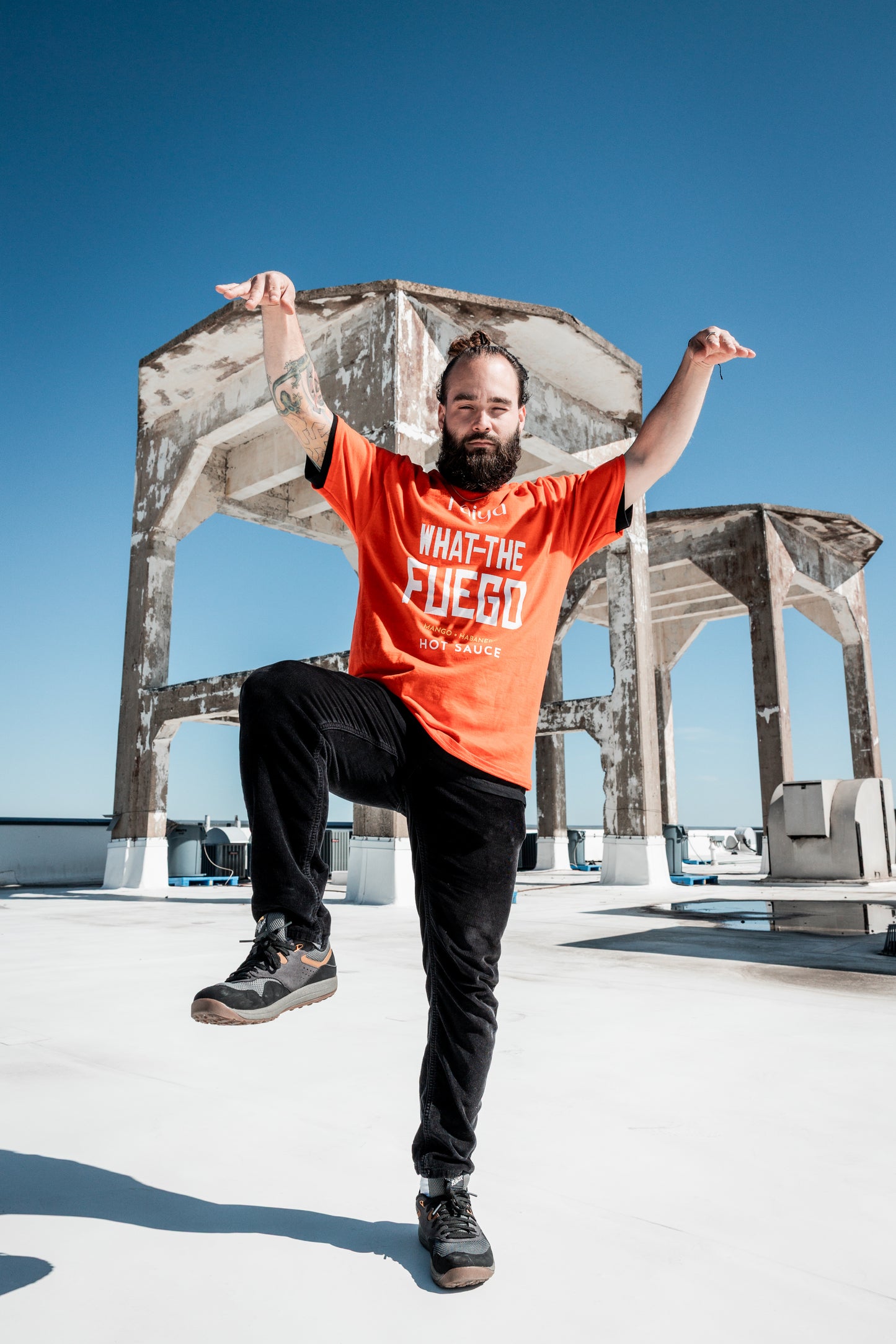What The Fuego - Fuego Orange Shirt